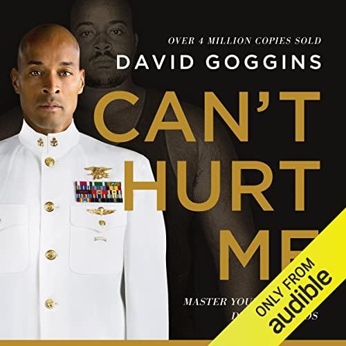 Book cover for Can’t Hurt Me by David Goggins