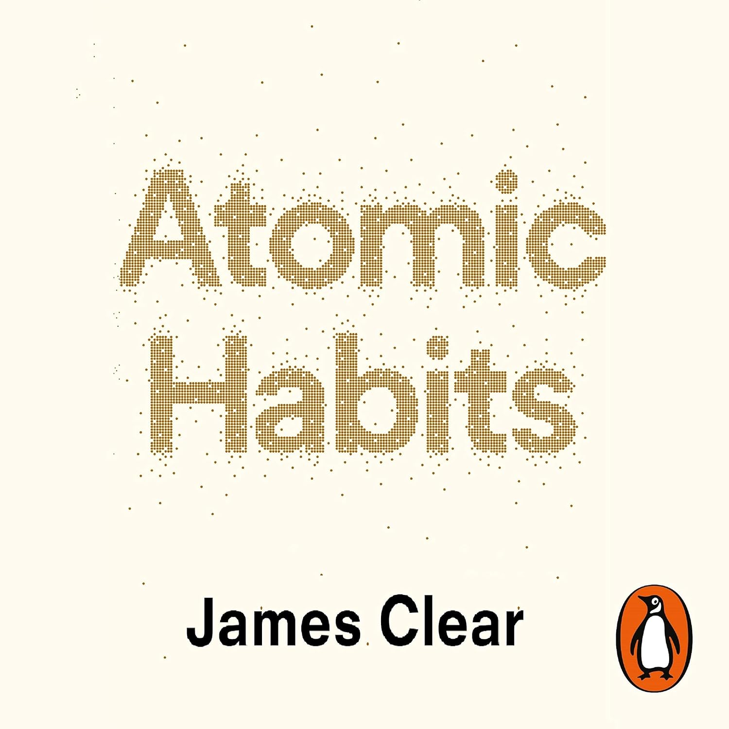 Book cover for Atomic Habits by James Clear
